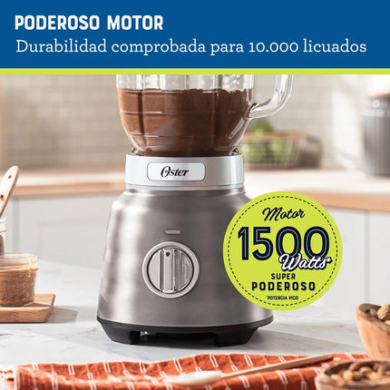 Licuadora Osterizer® MAX con vaso de vidrio de 1,75 L BLSTPBRGR