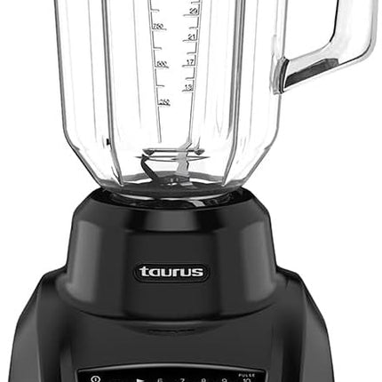Licuadora Taurus VITRALIC de Vidrio de 1.5L 550 Watts 10 Velocidades + 4 pulsos