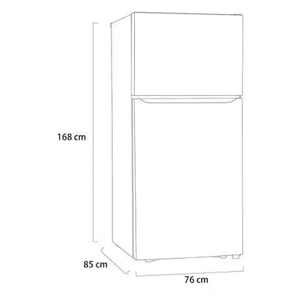Refrigerador LG LT57BPSX Top Mount 20 Pies Plateado