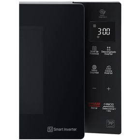 Horno de Microondas LG MS1536GIS 1.5 pies³ Negro Smart