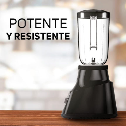 Licuadora Taurus GRANDEUR NEG Plástico 1.25 L 10 Vel Potente Motor 500 W Cuchillas Desmontables de Acero Inoxidable