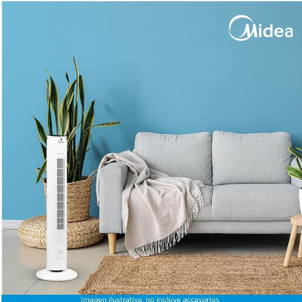 Ventilador Midea MTF42CEBW de Torre 42" Midea Blanco Cool Esence