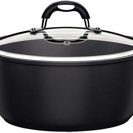 Batería Tramontina 28799002 Mónaco Starflon Premium 9 Pzs Negro / INDUCCION + Cubiertos de Regalo