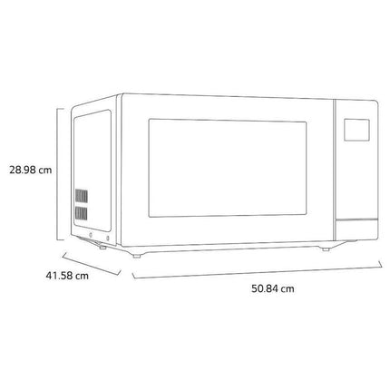 Horno de Microondas LG MH7032JAS 1.05 Pies Cúbicos Negro