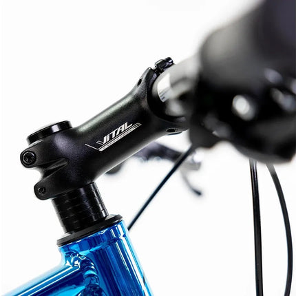 Bicicleta Alubike 24 Sierra 8 Velocidades De Aluminio Celeste Unitalla
