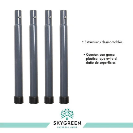 Mesa Plegable Apolo Z122 / DMP 002P 122 X 61 X 74 CM