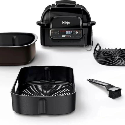 Parrilla eléctrica Ninja AG300 para interiores 4 en 1, Foodi