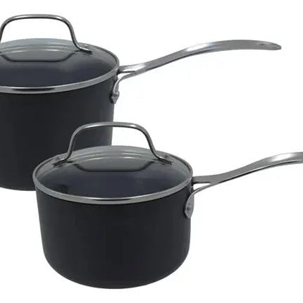 Bateria Tramontina 32208987 de Aluminio Anodizado de 10 Pzs