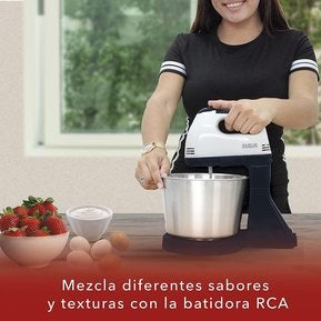 Batidora de Mano RCA RC-67SS con Pedestal 7 Velocidades