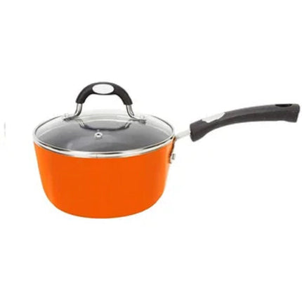 Batería Tramontina 20899467 Monaco 8 piezas Naranja Inducción
