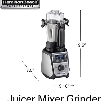 Licuadora Hamilton Beach 58770 DIGITAL 1400W INOX/Negro
