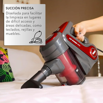 Aspiradora de Mano NYX RCA RC-A1 – 2 en 1 para Hogar y Auto con Succión Potente