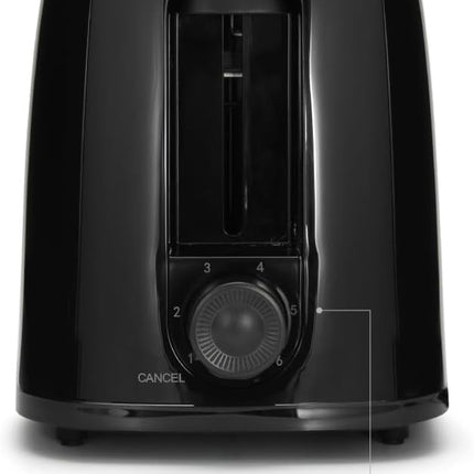 Tostador de Pan Taurus Lucerna Negro 2 rebanadas