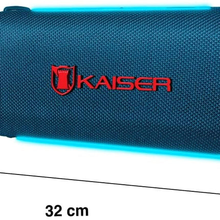 Bocina Portátil Kaiser KBL-3020BL 3" 20W RMS hasta 12 hrs de Batería Azul