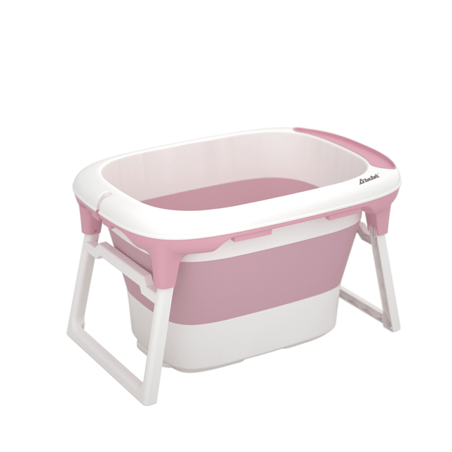 BAÑERA PLEGABLE BUBBLES BABY - rosa