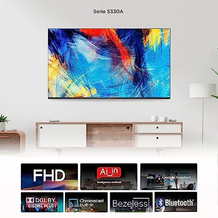 Pantalla TCL 40S330A De 40" 2K FHD Android TV