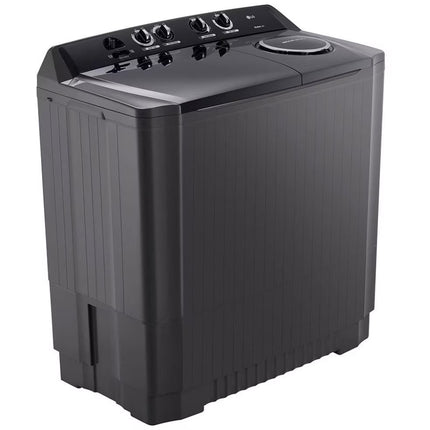 Lavadora LG WP18MAR Carga Superior Doble Tina con Sistema Sin Aspas Roller- Jet 18Kg Gris
