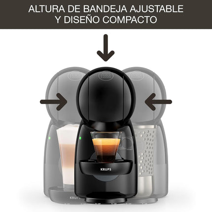 Cafetera T-Fal KP1A0BMX Multibebidas Cápsulas Dolce Gusto Krups Negro