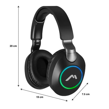 Audífonos Kaiser MH-9090 diadema plegables Bluetooth® con puerto de audio 3,5 mm