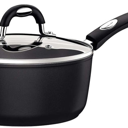 Batería Tramontina 28799002 Mónaco Starflon Premium 9 Pzs Negro / INDUCCION + Cubiertos de Regalo