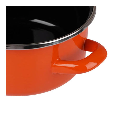 Cacerola Ekco CACE EMO16NA Emotions 16cm Acero Vitrificado Naranja
