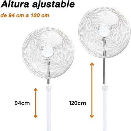 Paquete Ventilador 3 piezas De Pedestal Mytek 3197 16 Pulgadas