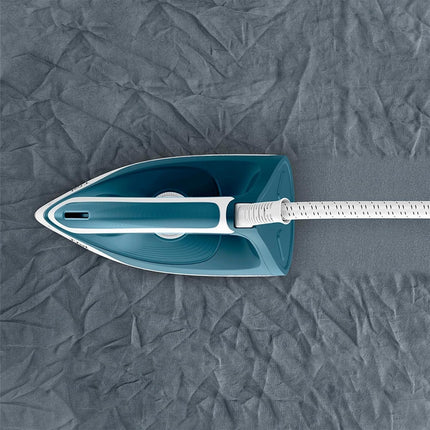 Plancha Express T-Fal SV6115X0 Easy Blanco/Azul tanque de 1.4 L