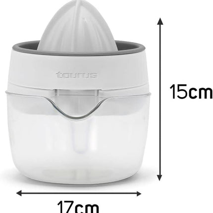 Exprimidor de Jugos Taurus EJ1LT CALM 800 ml Doble Sentido de Giro Filtro Bagazo