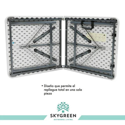 Mesa Plegable Apolo Z122 / DMP 002P 122 X 61 X 74 CM