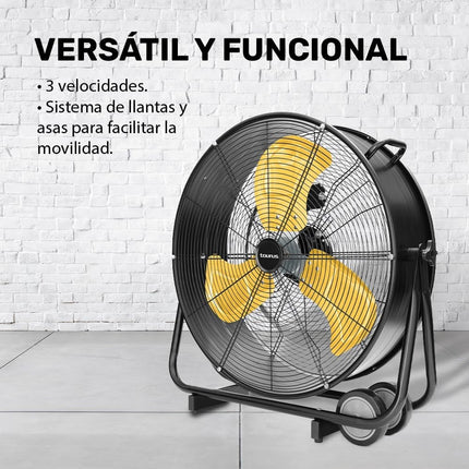 VENTILADOR TAURUS COLOSSAL METALICO INDUSTRIAL DE 24''