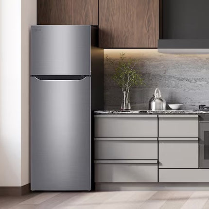 Refrigerador LG GT35BP Top Mount 11 Pies Plateado
