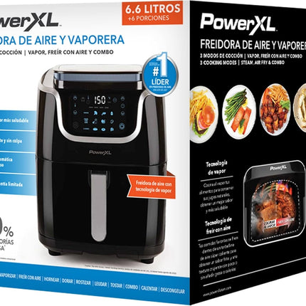 Freidora de aire ST-006-LA PowerXL™ y vaporera con 3 modos de cocción