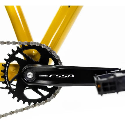 Bicicleta Alubike Sierra R29 Aluminio 2025 Color Amarillo Tamaño Del Cuadro Mediana