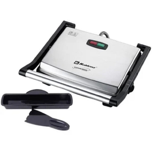 Parrilla Panini 4 rebanadas acero inox Koblenz PGKM-1500 I Grill