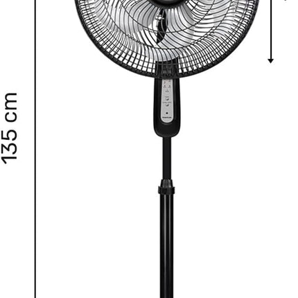 Ventilador De Pedestal Taurus Turbo Cycle 18'' Potente