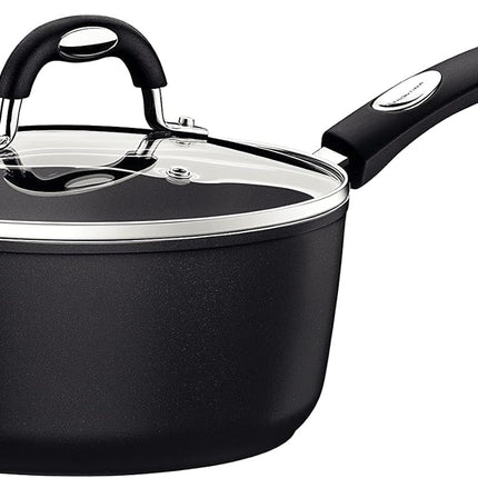 Batería Tramontina 28799002 Mónaco Starflon Premium 9 Pzs Negro (SIRVE PARA INDUCCION)