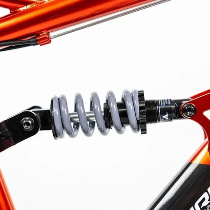 Mountain Bike Mercurio Doble Susp Kaizer Dh R26 21v Shimano Naranja