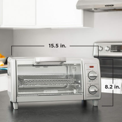 Tostador BLACK+DECKER TO1785SG de 4 rebanadas gris