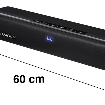 Sistema de Teatro en Casa Bluetooth Kaiser KXB-6020 35 Pulgadas 2 Satélites con Tripié más Control Remoto