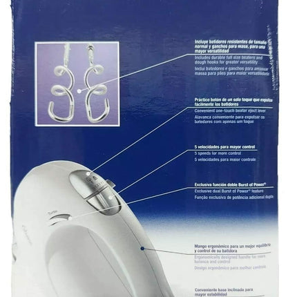 Batidora Oster Manual 2499-13 5 Vel