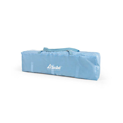 Corral Cuna D Bebe Colecho Love  Care Gris Azul