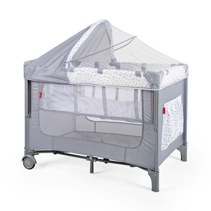 Corral Cuna D Bebe Colecho Love  Care Gris