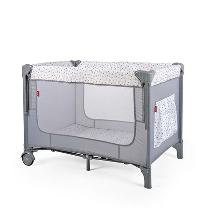 Corral Cuna D Bebe Colecho Love  Care Gris