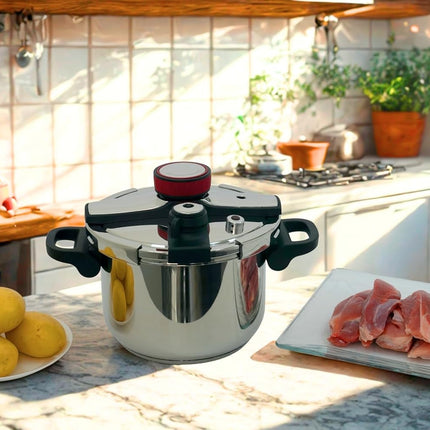 Olla de Presión de 6 litros PDH D501 Acero Inoxidable