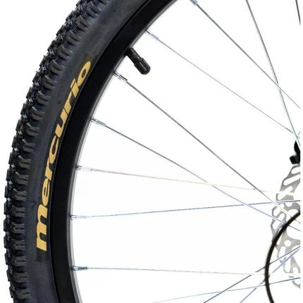 Bicicleta De Montaña Mercurio Seven R24'' 7v Verde Lima