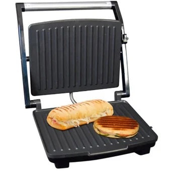 Parrilla Panini 4 rebanadas acero inox Koblenz PGKM-1500 I Grill