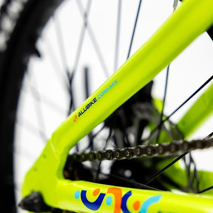 Alubike Sierra R 20 Mtb 1 Velocidad Frenos Disco 2026 Amarillo Unitalla