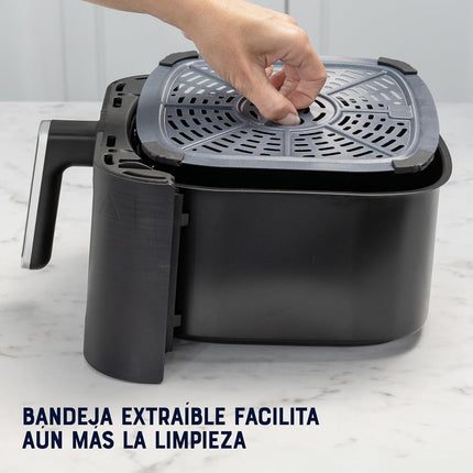 Freidora Oster CKSTAF401MDF de Aire Manual Recubrimiento DiamondForce 4L de Capacidad