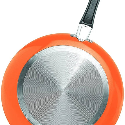 Juego de 5 Sartenes 35808 Ekco De Aluminio Con Tecnología Duraflon + Licuadora Oster BLSTKAG RPB Rojo 4 vel Vaso de vidrio