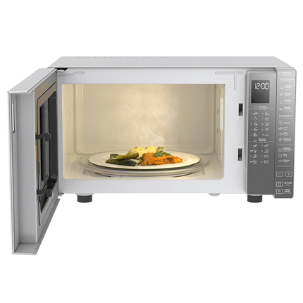 HORNO DE MICROONDAS WHIRLPOOL WM1811D 1.1 PIES SILVER ACABADO ESPEJO
